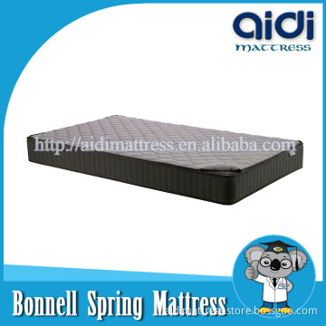 China Manufacture Bonnell Spring 100% Natural Coconut Fiber Mattress Export To Indian